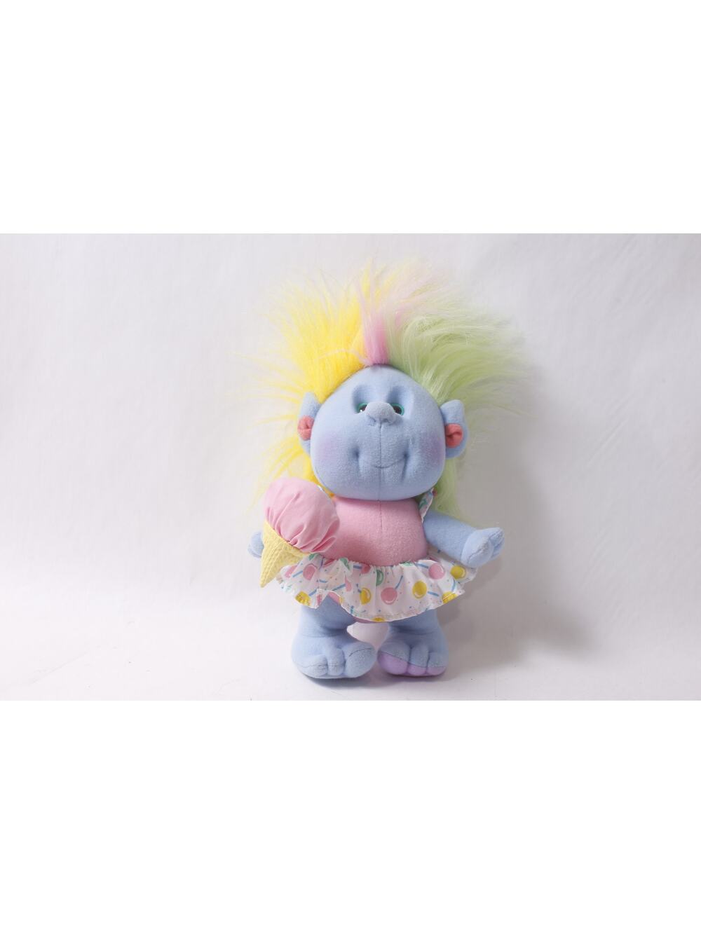 1989 Playskool Hobnobbins Cousin Sweetie Plush Troll Doll Vintage ~260608-WH 471